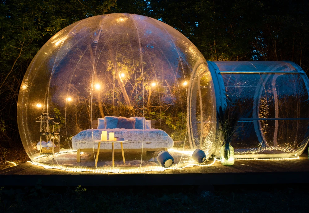 clear tent bubble